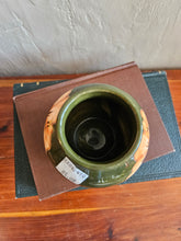 Load image into Gallery viewer, 42410 Green W. Moorcroft Vase with Hibiscus Flower