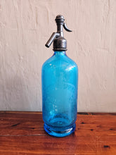 Load image into Gallery viewer, 965 Blue Crystal Spring Water Supply Siphon Bottle