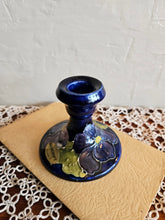 Load image into Gallery viewer, Anemone Blue Moorcroft Candlestick