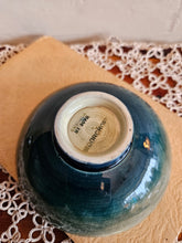 Load image into Gallery viewer, Hibiscus Moorcroft Green Pottery Bowl