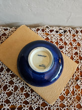 Load image into Gallery viewer, Hibiscus Moorcroft Blue Pottery Bowl