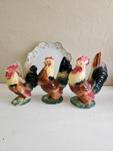 Load image into Gallery viewer, Royal Copley Rooster and Hens Ceramic Figurines (PICK ONE) 23 59