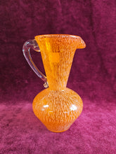 Load image into Gallery viewer, Vintage Art Glass Pitcher Vase #908