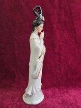 Load image into Gallery viewer, Vintage Porcelain Geisha Figurine #2129