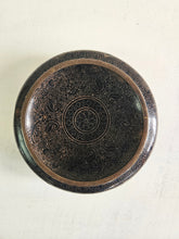 Load image into Gallery viewer, Cloisonne Bowl with Buddhist Floral Design #42403