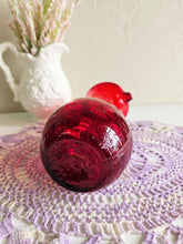 Load image into Gallery viewer, Amberina Crackle Glass Pitcher 907