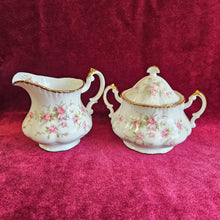 Load image into Gallery viewer, Paragon Victoriana Rose Lidded Cream and Sugar 42505