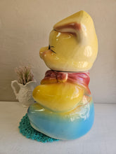 Load image into Gallery viewer, Vintage American Bisque Pig in Overalls Cookie Jar. 333