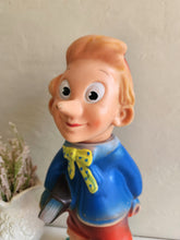 Load image into Gallery viewer, Rubber Pinocchio Squeak Doll Toy 966