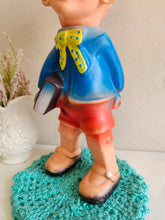 Load image into Gallery viewer, Rubber Pinocchio Squeak Doll Toy 966