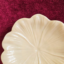 Load image into Gallery viewer, Irish Belleek Ivory Coloured Petal Plate 42506