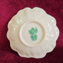 Load image into Gallery viewer, Irish Belleek Ivory Coloured Petal Plate 42506