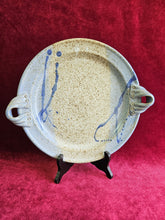 Load image into Gallery viewer, Signed Studio Pottery Platter with Handles. 42502
