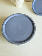 Load image into Gallery viewer, Wedgwood Blue Jasperware Grapevine Lidded Trinket Jewelry Box 023