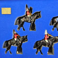 Load image into Gallery viewer, William Britain Limited Edition The Life Guards Mounted Band – Set of 6 with COA and Original Box 2502