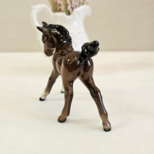 Load image into Gallery viewer, Beswick Foal Figurine – Standing, Gloss Dark Brown 42506