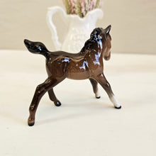 Load image into Gallery viewer, Beswick Foal Figurine – Standing, Gloss Dark Brown 42506