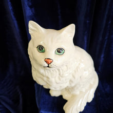 Load image into Gallery viewer, #1867 Large Beswick White Persian Cat. 24 38