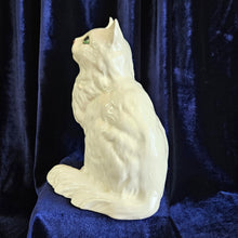Load image into Gallery viewer, #1867 Large Beswick White Persian Cat. 24 38