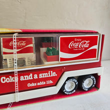 Load image into Gallery viewer, Buddy L Coca Cola Truck & Trailer #2527