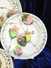 Load image into Gallery viewer, Gien France "Fraises en Folie" Hand Painted Plates 42002