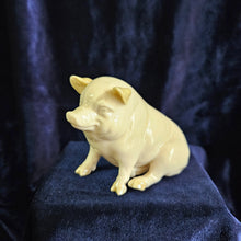 Load image into Gallery viewer, Belleek Ireland Pig Figurine #023