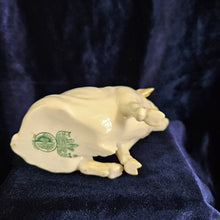 Load image into Gallery viewer, Belleek Ireland Pig Figurine #023