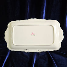 Load image into Gallery viewer, Royal Albert Blossom Time Rectangular Sandwich Plate 42505