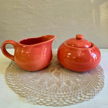 Load image into Gallery viewer, Orange Himark Creamer & Sugar Dish 42501001