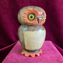 Load image into Gallery viewer, Large Alabaster Owl Carving 42510019