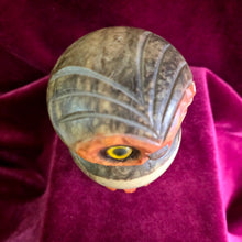 Load image into Gallery viewer, Large Alabaster Owl Carving 42510019