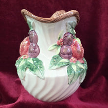 Load image into Gallery viewer, Fitz & Floyd Winter Fruits Pitcher 2 & 1/2 Quarts 42303