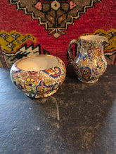 Load image into Gallery viewer, Wade Paisley Blue Chintz Tea Set 42605