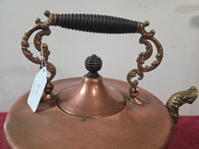 Load image into Gallery viewer, Copper & Brass Teapot 42605