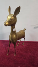 Load image into Gallery viewer, Large Brass Deer Figurines 572