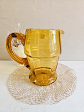 Load image into Gallery viewer, Amber Depression Glass Pitcher 42506
