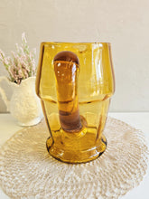 Load image into Gallery viewer, Amber Depression Glass Pitcher 42506