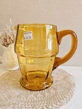 Load image into Gallery viewer, Amber Depression Glass Pitcher 42506