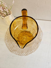 Load image into Gallery viewer, Amber Depression Glass Pitcher 42506