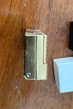 Load image into Gallery viewer, Penguin Cygnus Gold Tone Lighter with Nabob Emblem and Original Box 42607