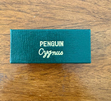 Load image into Gallery viewer, Penguin Cygnus Gold Tone Lighter with Nabob Emblem and Original Box 42607