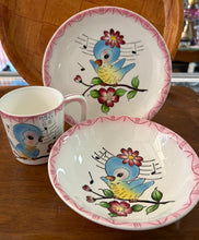 Load image into Gallery viewer, Lefton Blue Bird 3-piece Children's Set. 26 30