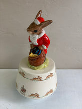 Load image into Gallery viewer, Royal Doulton Bunnykins Santa Music Box. 42507