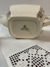 Load image into Gallery viewer, White and Gold Sadler 3-piece Tea Set 42605