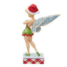 Load image into Gallery viewer, Disney Traditions Jim Shore "Cheeky Christmas Pixie" Tinkerbell