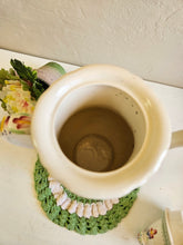 Load image into Gallery viewer, Mason's Paynsley Green Floral Coffee Pot w/ Lid. 42505