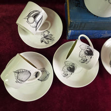 Load image into Gallery viewer, Susie Cooper “Black Fruit” Tea Set 42509
