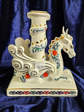 Load image into Gallery viewer, Imperial Dragons of Heaven and Earth Candlestick Holder #42507