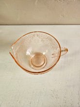 Load image into Gallery viewer, Hazel Atlas Glass Florentine Poppy Footed Creamer 42303