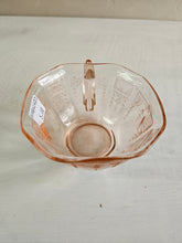 Load image into Gallery viewer, Pink Depression Glass Cup with Handle 42403